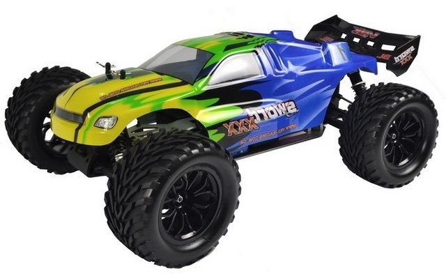 River Hobby 1/10 R/C Sword XXX Brushed Electric Truggy (Yellow/B
